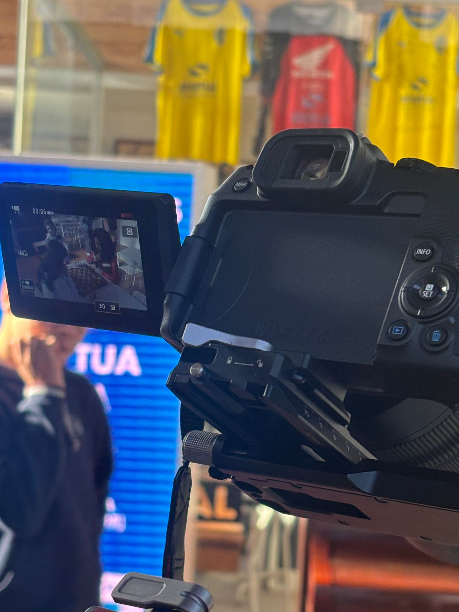 Gravação de Clipe de Natal